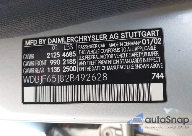 WDBJF65J82B492628: 42952315