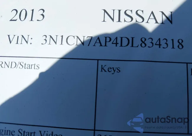 3N1CN7AP4DL834318: 42952425