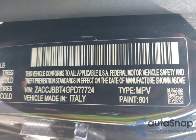 ZACCJBBT4GPD77724: 42952455