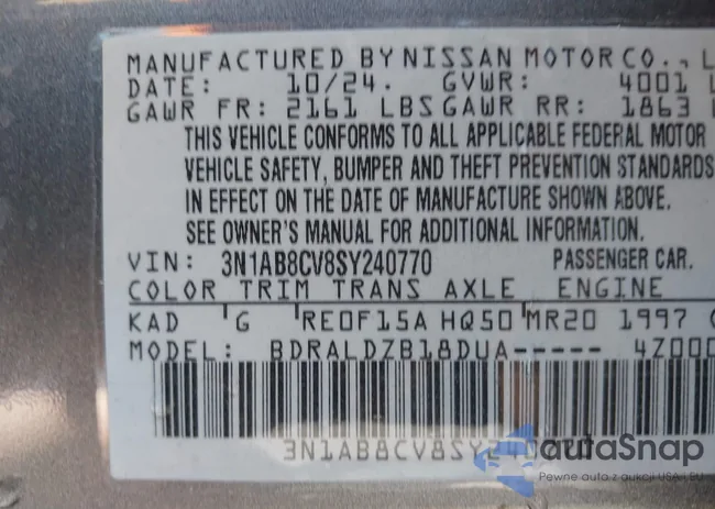 3N1AB8CV8SY240770: 42953654