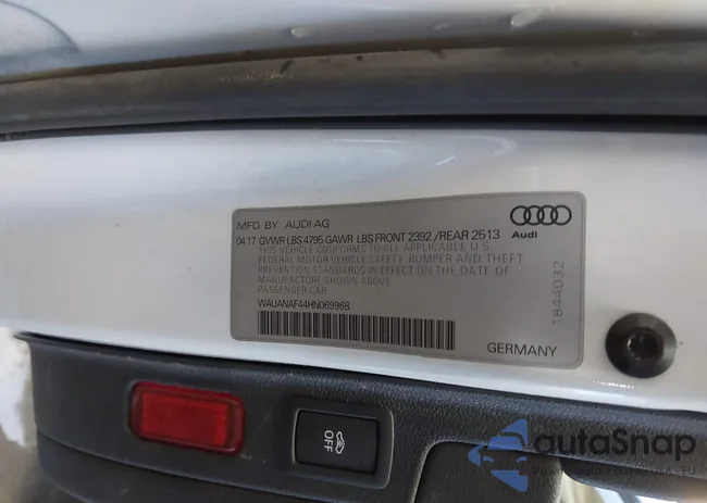 WAUANAF44HN069968: 42953908