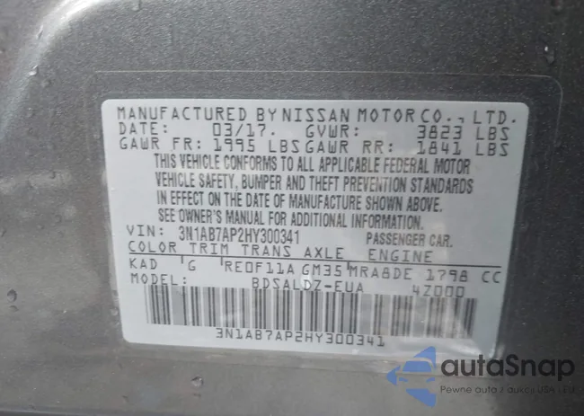 3N1AB7AP2HY300341: 42953176