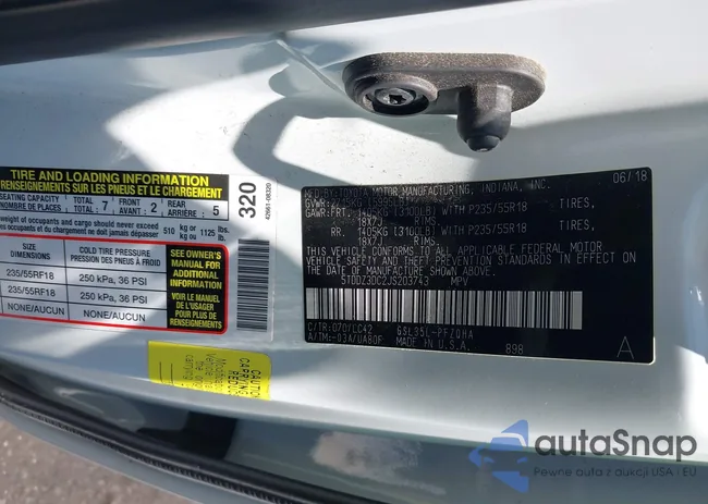 5TDDZ3DC2JS203743: 42953362