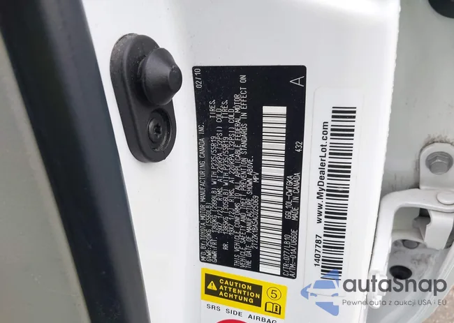 2T2ZK1BA5AC025069: 42953509