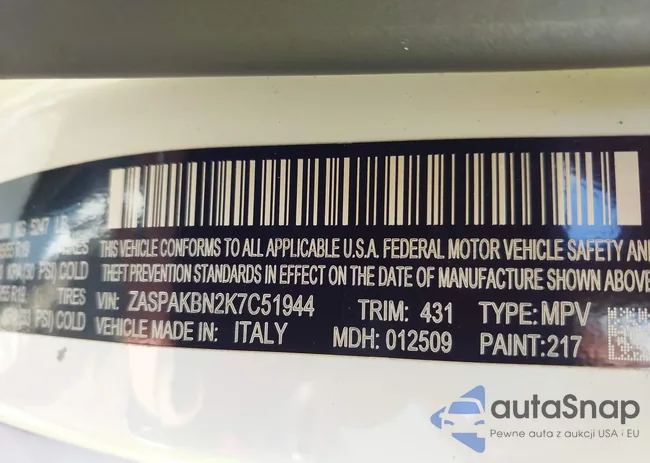 ZASPAKBN2K7C51944: 42954573