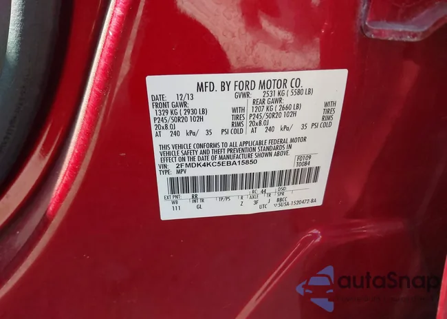 2FMDK4KC5EBA15850: 42954626