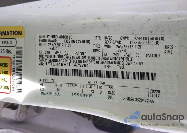 1FTER4EH1LLA79764: 42955000