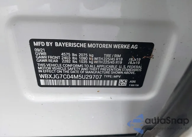 WBXJG7C04M5U29707: 42954153