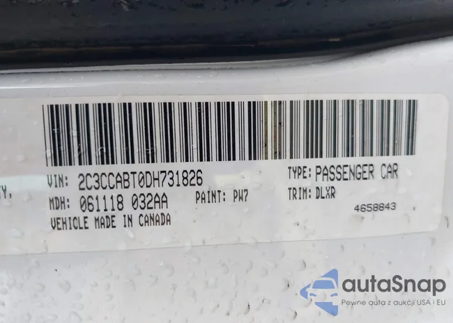 2C3CCABT0DH731826: 42954255