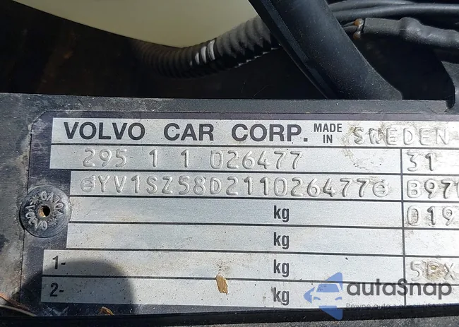 YV1SZ58D211026477: 42954364