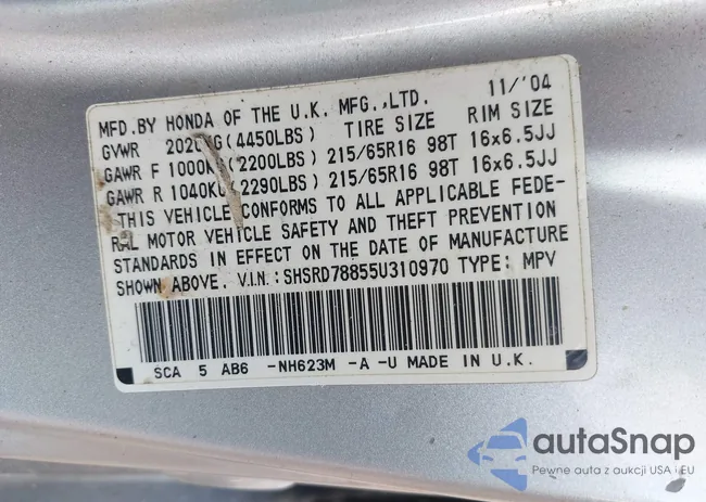 SHSRD78855U310970: 42955688