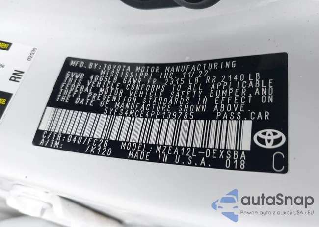 5YFS4MCE4PP139785: 42955748