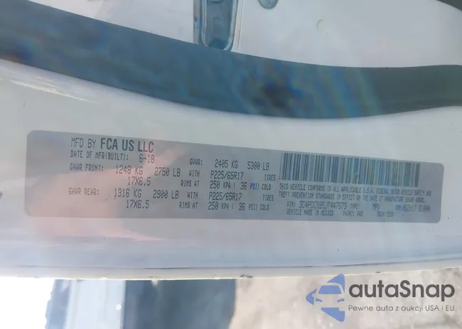 3C4PDCBB5JT447673: 42955943