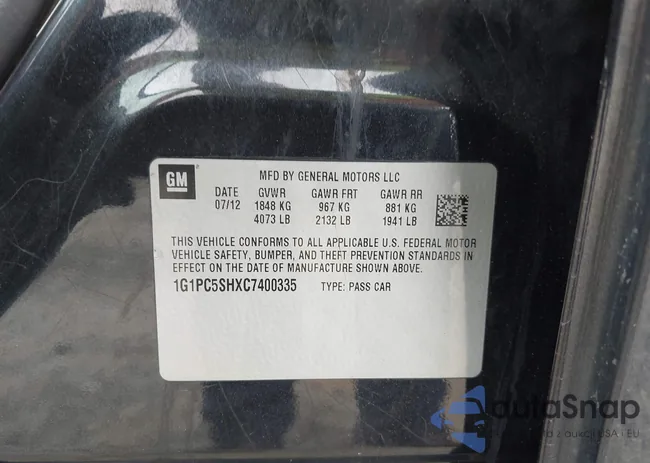 1G1PC5SHXC7400335: 42955339