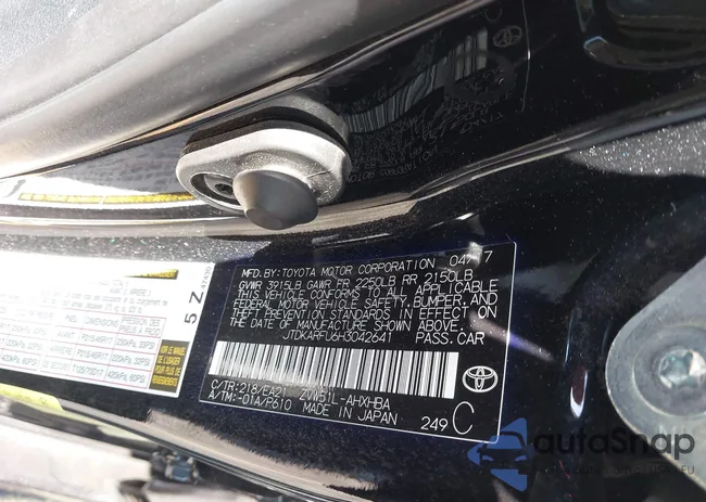 JTDKARFU6H3042641: 42956847