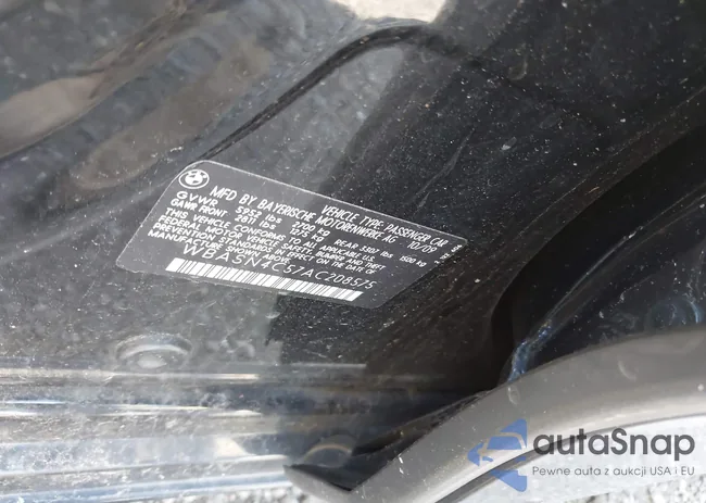 WBASN0C57DDW92643: 42956288