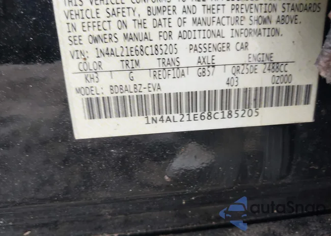 1N4AL21E68C185205: 42956450