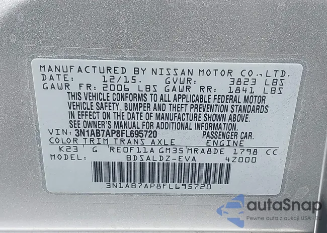 3N1AB7AP8FL695720: 42956494