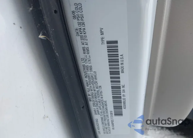 4S4BP62C777310819: 42957440