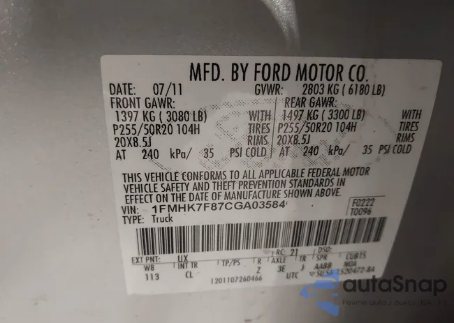 1FMHK7F87CGA03584: 42957461