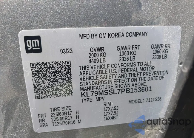 KL79MSSL7PB153601: 42957504