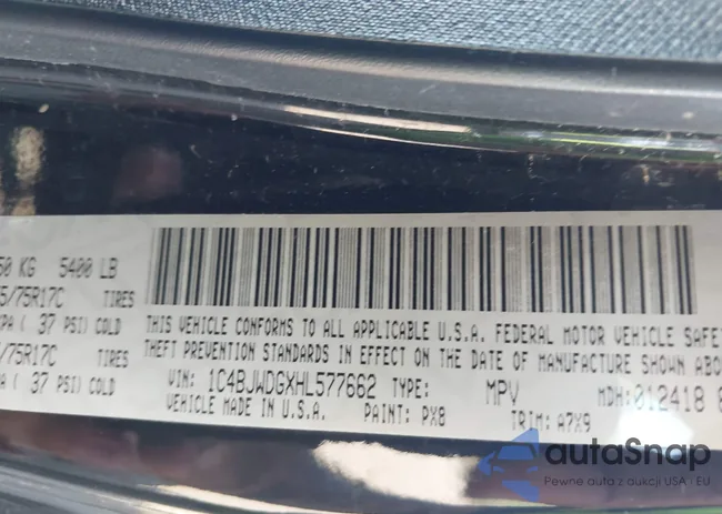 1C4BJWDGXHL577662: 42957577