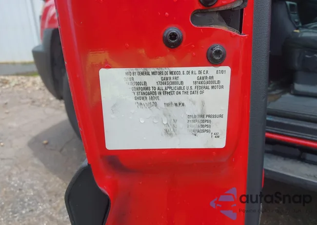 3GNEK13T12G128670: 42957249