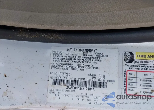 3FAHP0HA3AR124847: 42957351