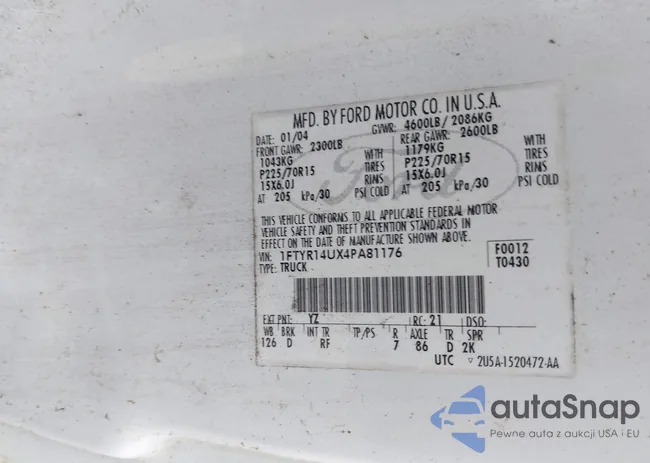 1FTYR14UX4PA81176: 42958472