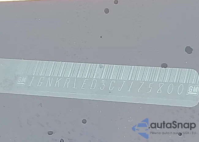1GNKRLED3CJ175800: 42958004