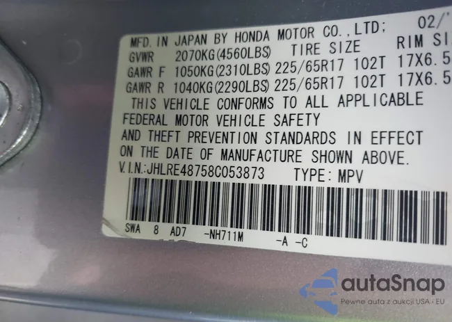 JHLRE48758C053873: 42958236