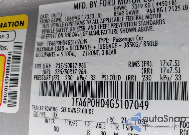 1FA6P0HD4G5107049: 42959563