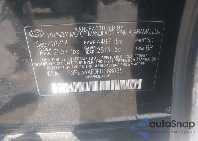 5NPE34AF3FH088688: 42958989