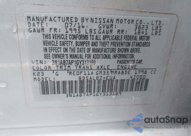 3N1AB7AP1GY313189: 42959022