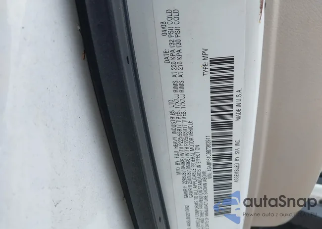 4S4BP61C987362911: 42959350