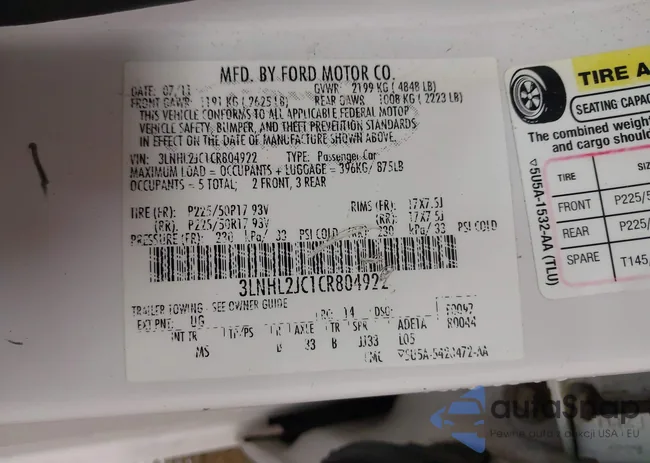 3LNHL2JC1CR804922: 42960142