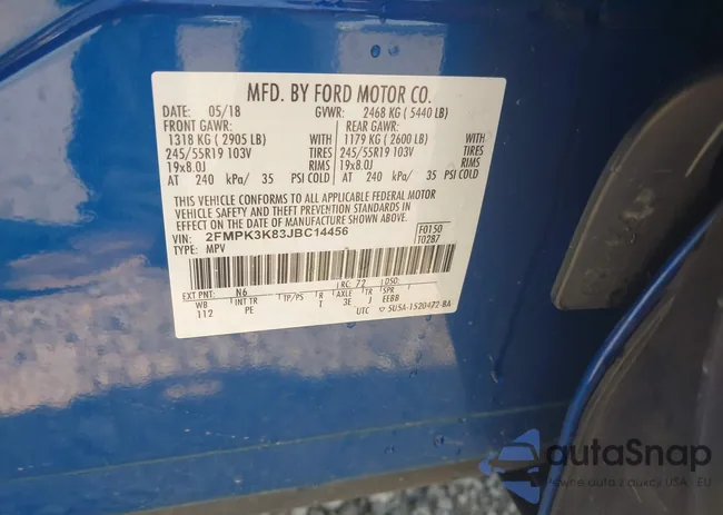 2FMPK3K83JBC14456: 42961637