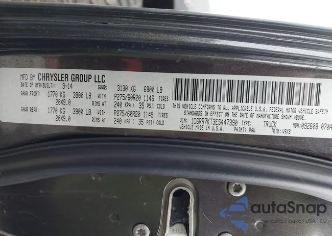 1C6RR7KT3ES447390: 42961905