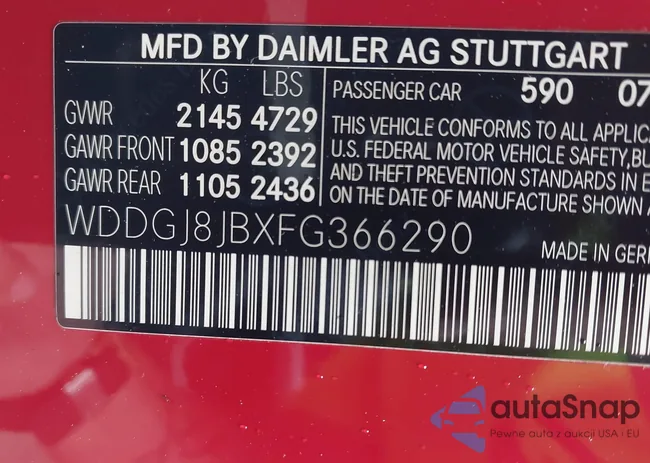 WDDGJ8JBXFG366290: 42961084