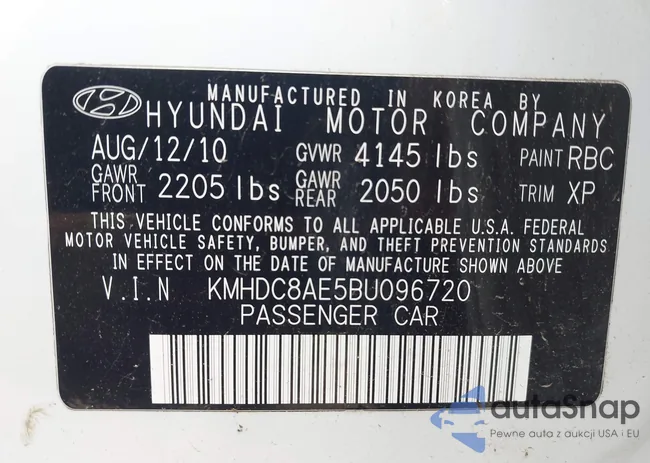 KMHDC8AE5BU096720: 42961373