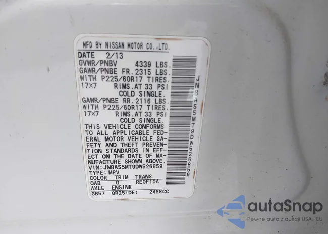 JN8AS5MT9DW526859: 42962491