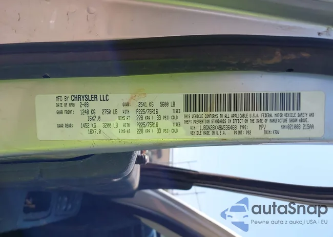 1J8GN28K49W536468: 42962656