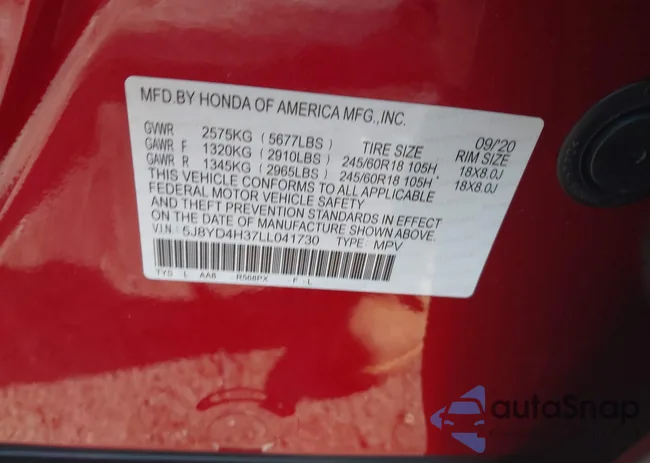 5J8YD4H37LL041730: 42962708