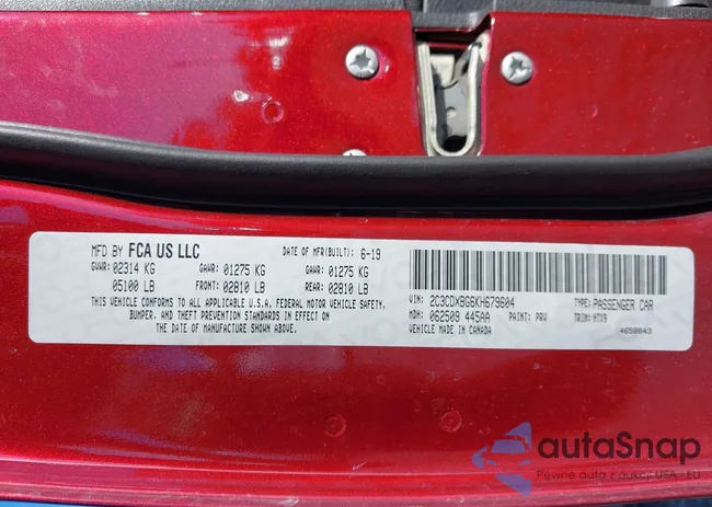 2C3CDXBG6KH679604: 42962173