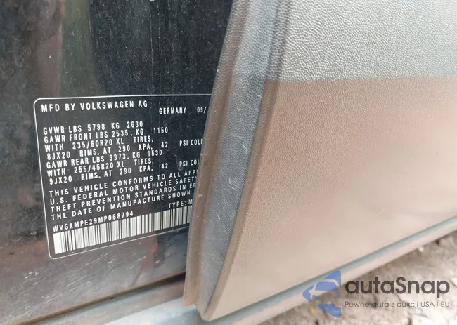 WVGKMPE29MP058794: 42962289