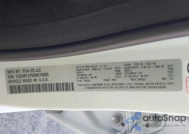 1C6SRFJP6SN579005: 42963748