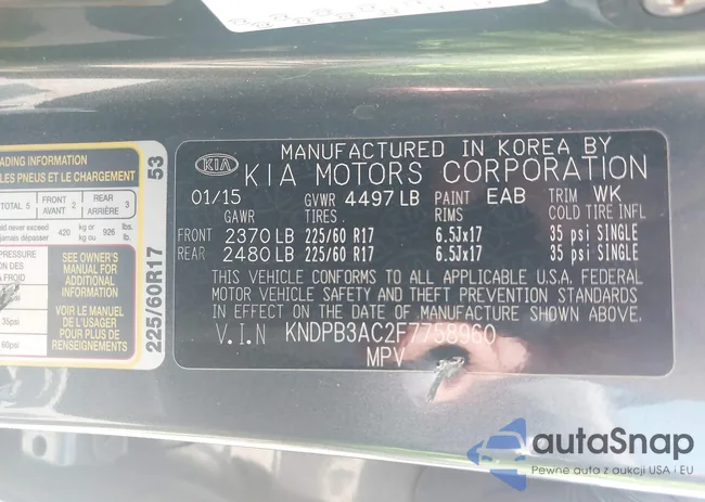 KNDPB3AC2F7758960: 42963969