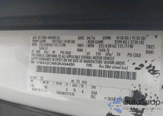 1FBAX2CM8GKA94450: 42964746