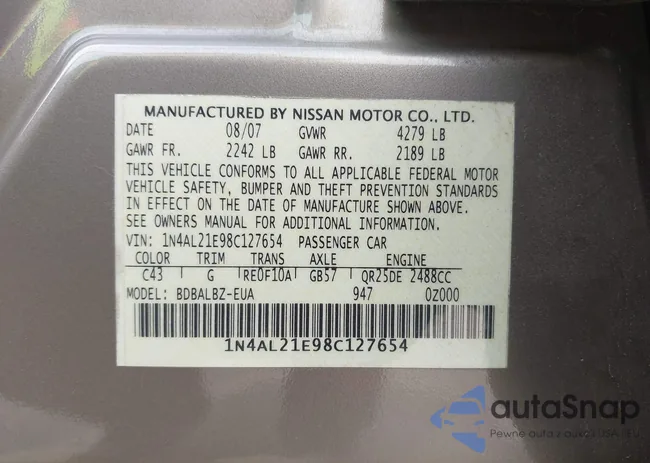 1N4AL21E98C127654: 42964848