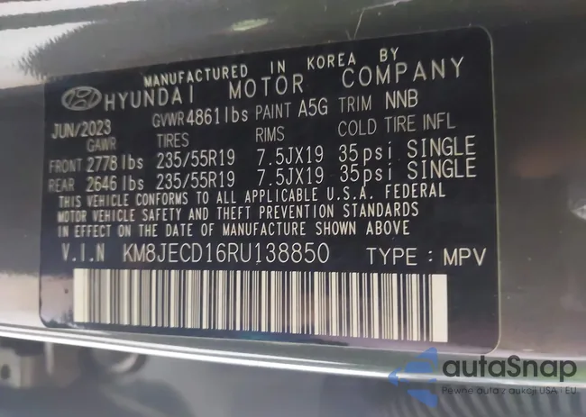 KM8JECD16RU138850: 42964122